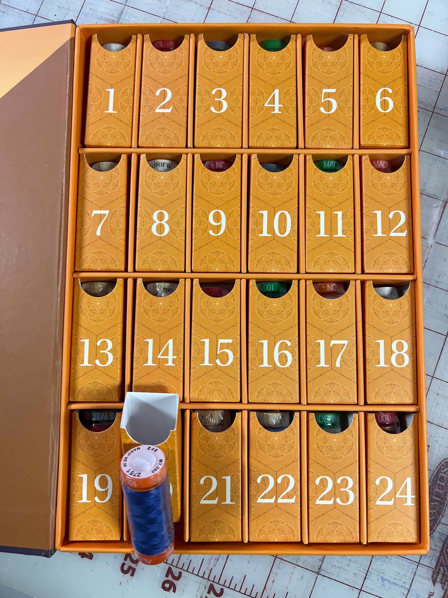 Aurifil Advent Calendar 202 edition