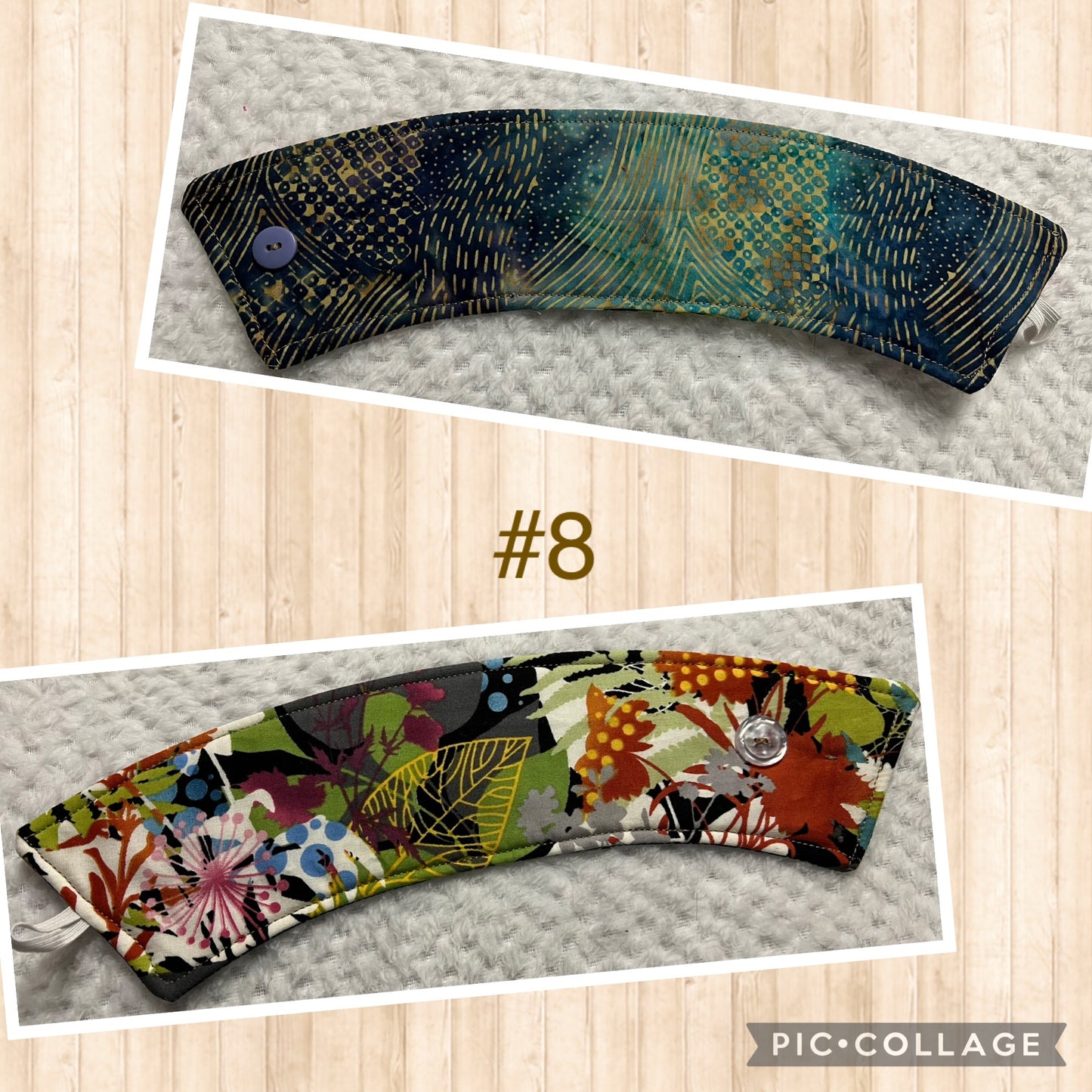 Reversible cup cozy