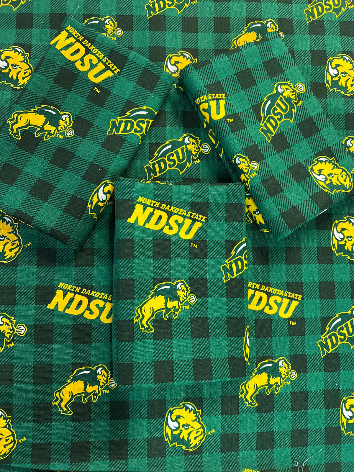 NORTH DAKOTA STATE UNIVERSITY-Buffalo Plaid-100% Cotton
