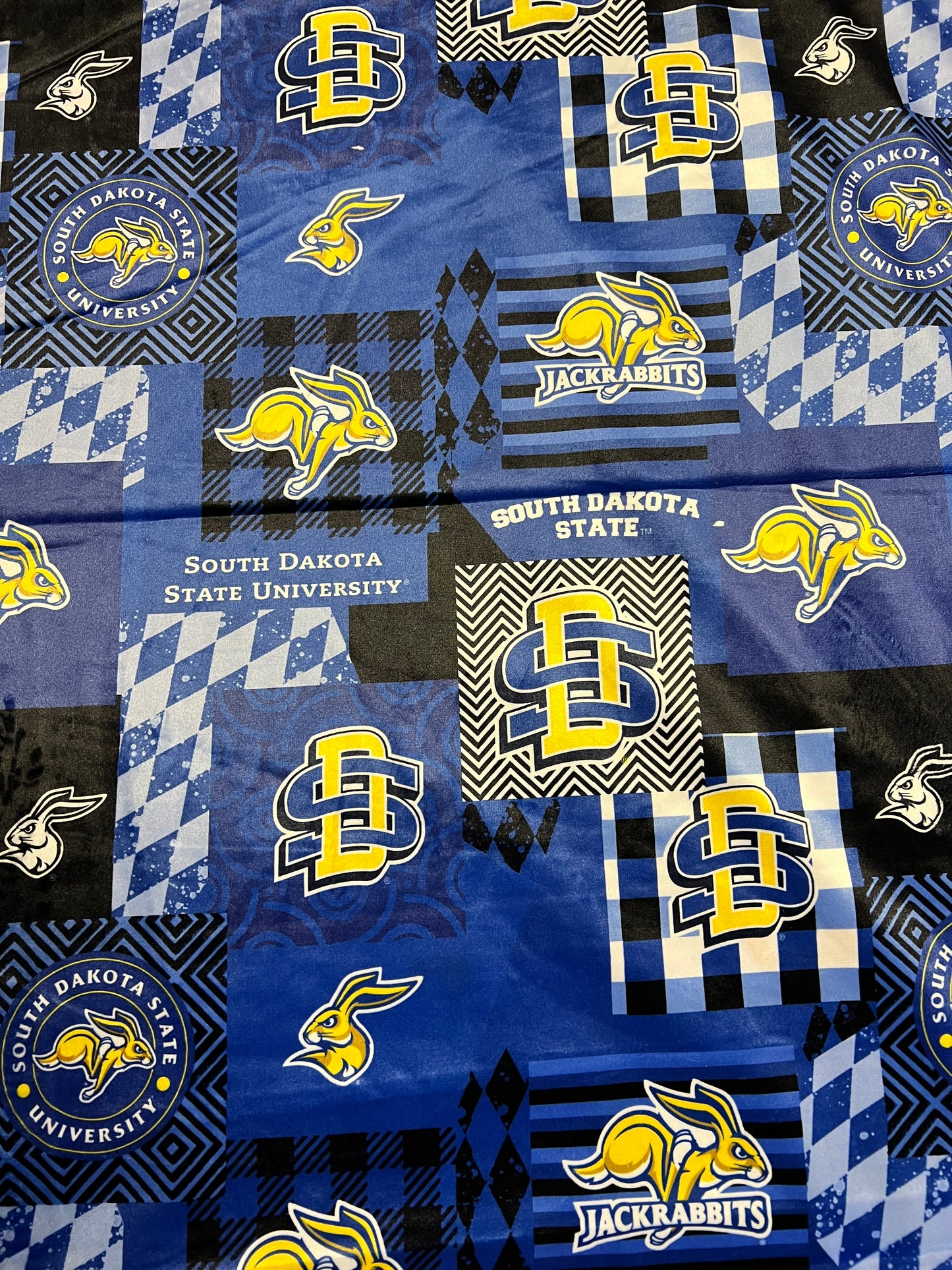 South Dakota State University Minky Fabric