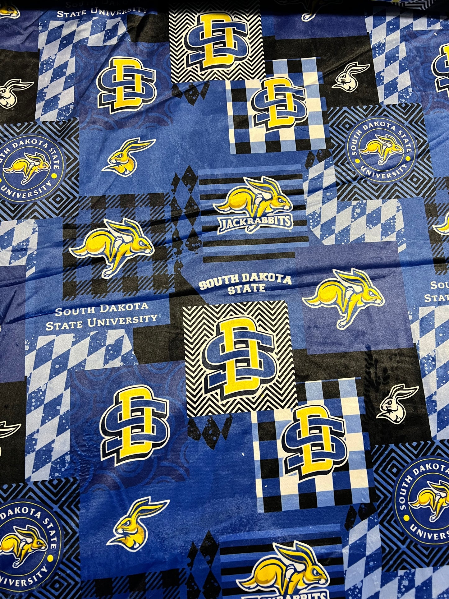 South Dakota State University Minky Fabric