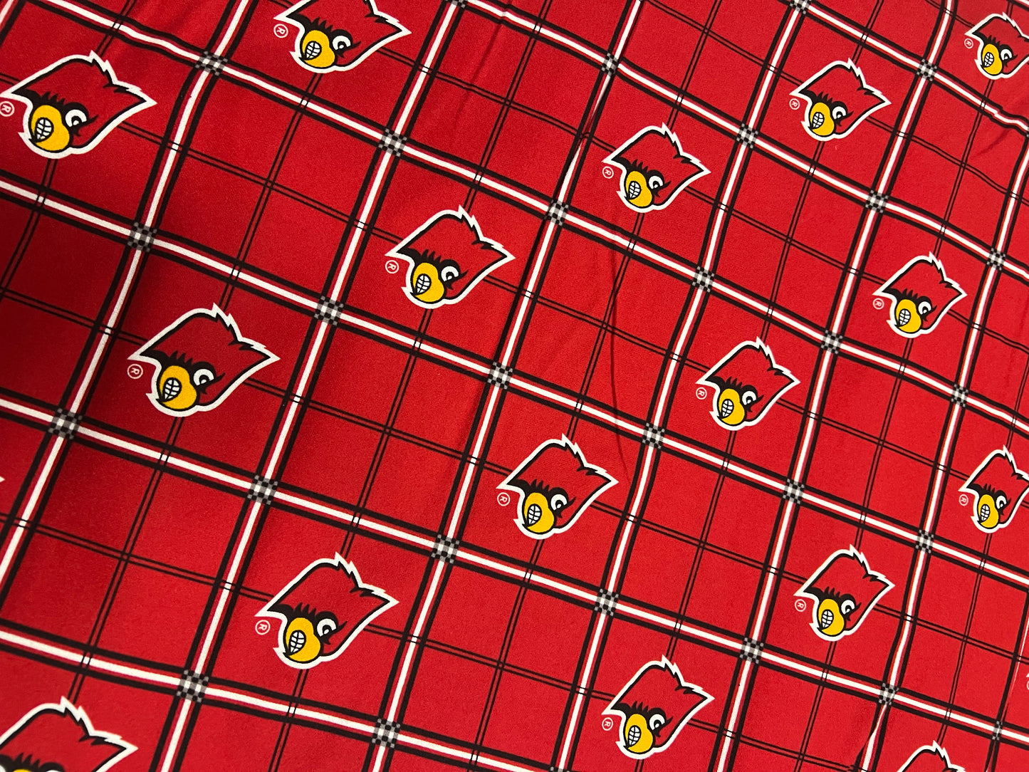 NCAA-Louisville Cotton Flannel W43