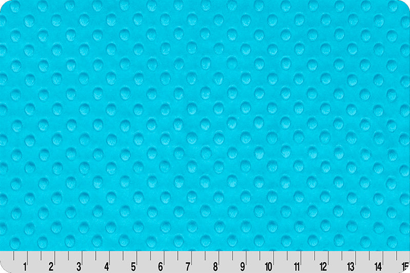 Cuddle® Dimple Turquoise 60" by Shannon Fabrics