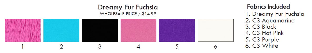 Dreamy Fur Fun Pack Fuchsia