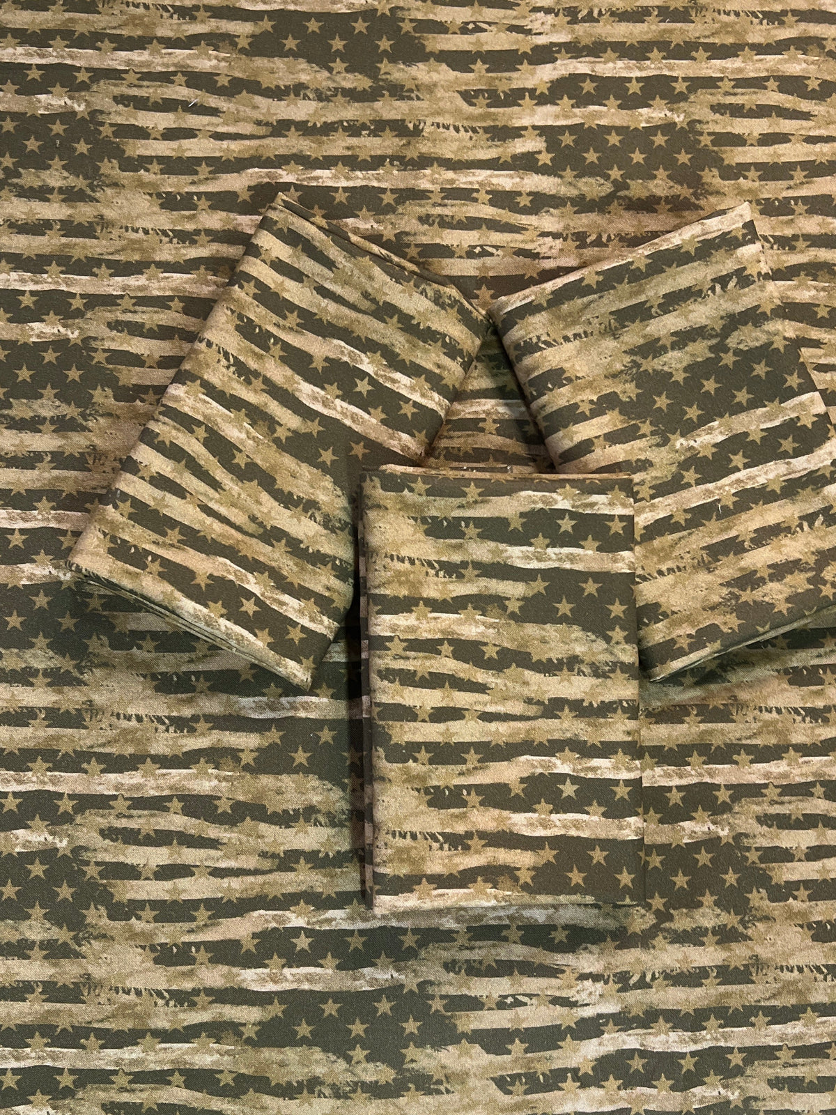 Sage Camo Flag All-Over Cotton W43