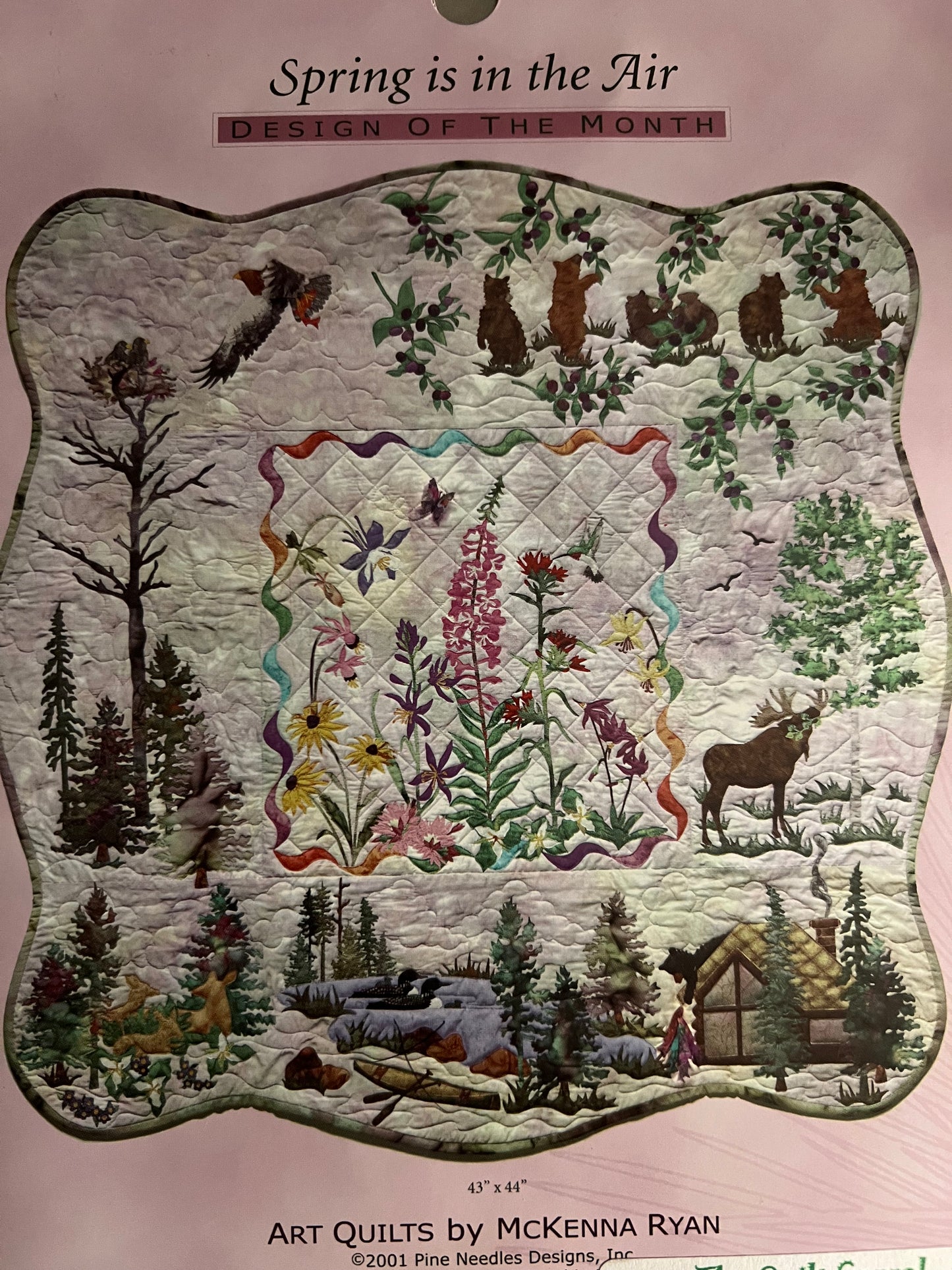 Catch of the Day Spring is in the Air Design of the Month by McKenna Ryan Sewing Pattern