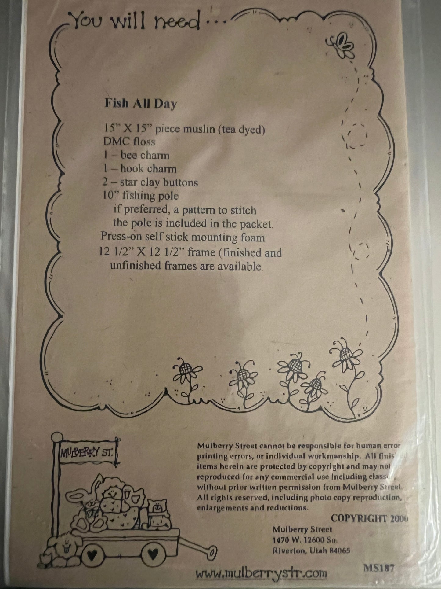 Fish All Day by Mulberry Street Sewing Pattern