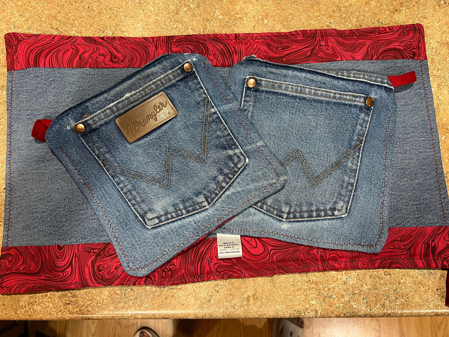 Kitchen Hot Pad and Washcloth Bundle