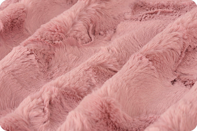 Luxe Cuddle® Hide Woodrose by Shannon Fabrics 60"