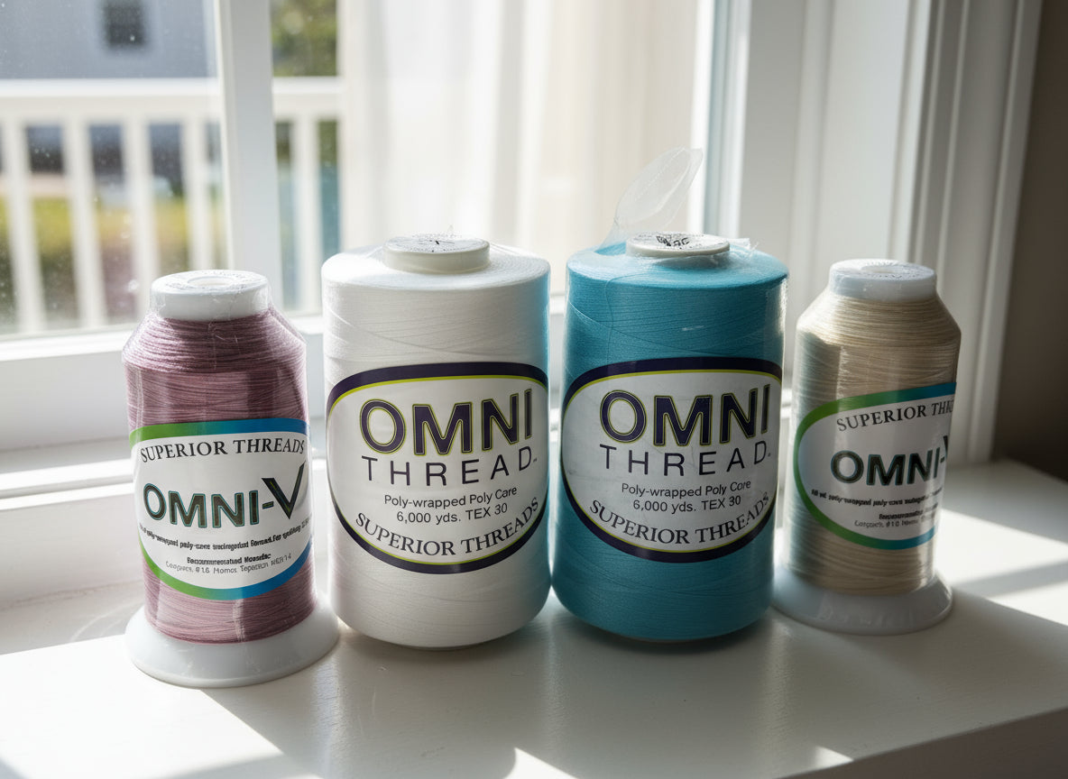 Omni Solid and Variegated Thread Bundle - Color of the Month Subscription