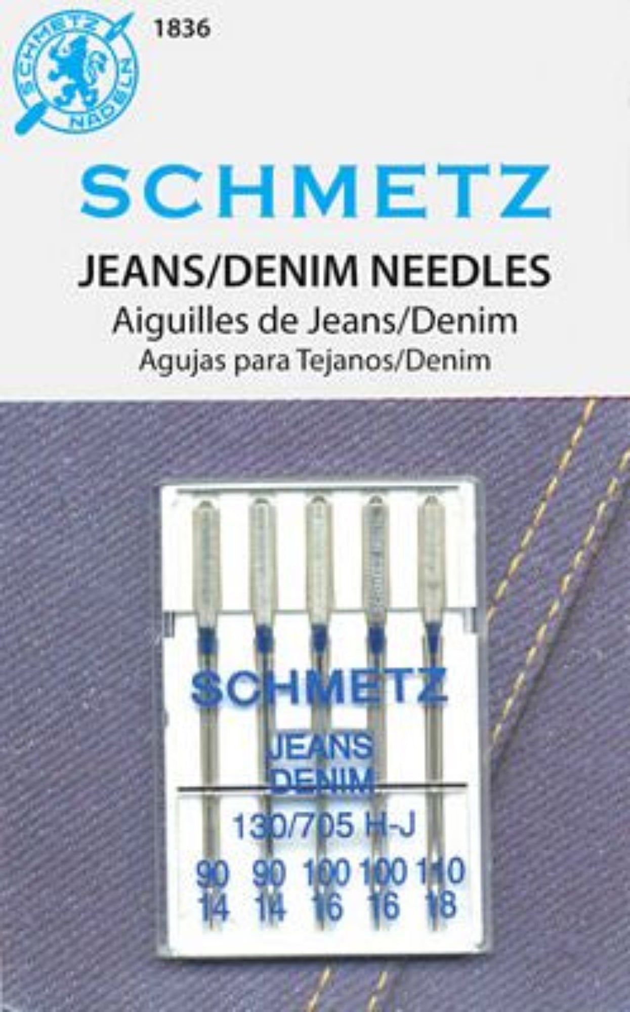 Schmetz Denim 5-pk Assortment
