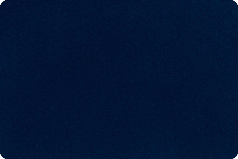 Navy Solid Cuddle 3 Extra Wide 90" by Shannon Fabrics