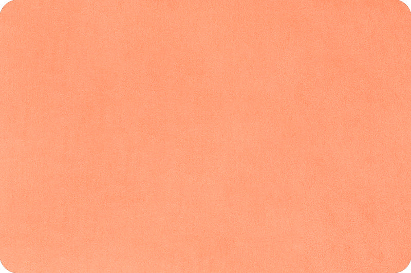 Papaya Solid Cuddle 60" by Shannon Fabrics