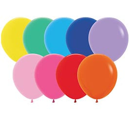 Good Luck Balloon + 2 Custom Color Latex Balloons