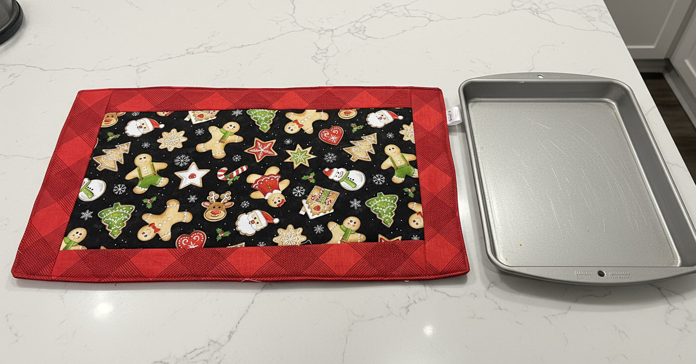 Kitchen Hot Pad and Washcloth Bundle
