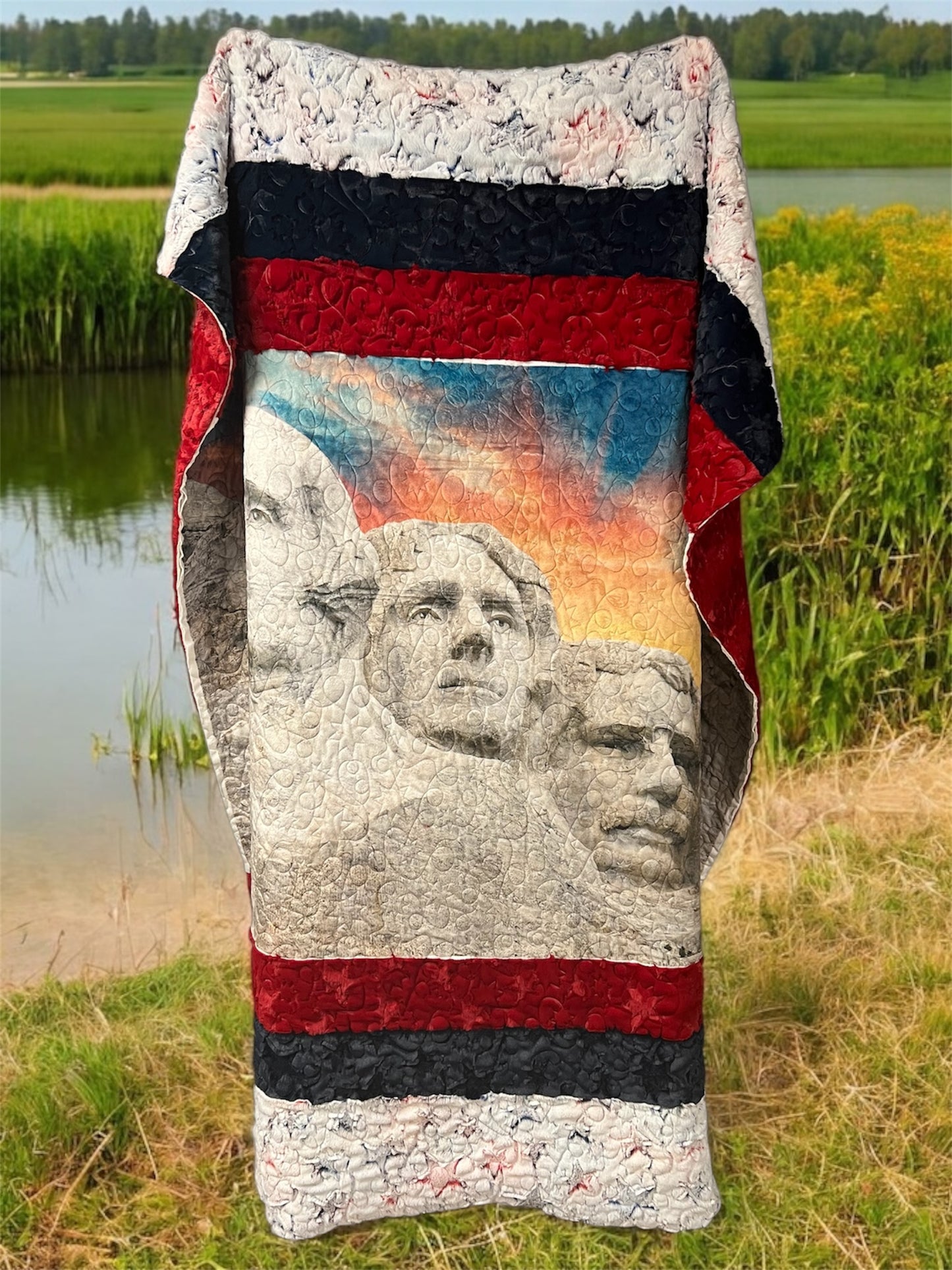 Mt. Rushmore Sensation Strips Quilt Kit