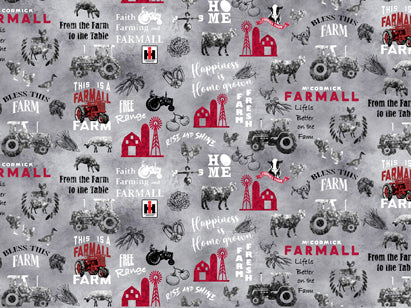 Farmall Farm To Table Allover Cotton W43