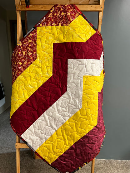 Smidge Collegiate Completed Blanket