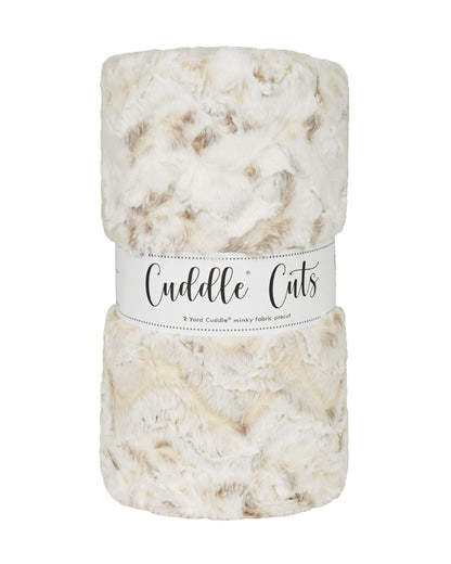 2 Yard Luxe Cuddle® Cut - Snowy Owl Natural by Shannon Fabrics