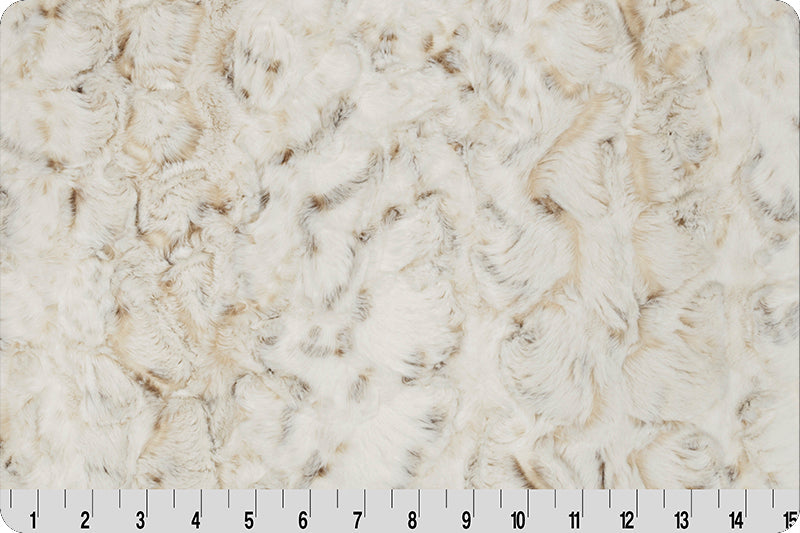 2 Yard Luxe Cuddle® Cut - Snowy Owl Natural by Shannon Fabrics