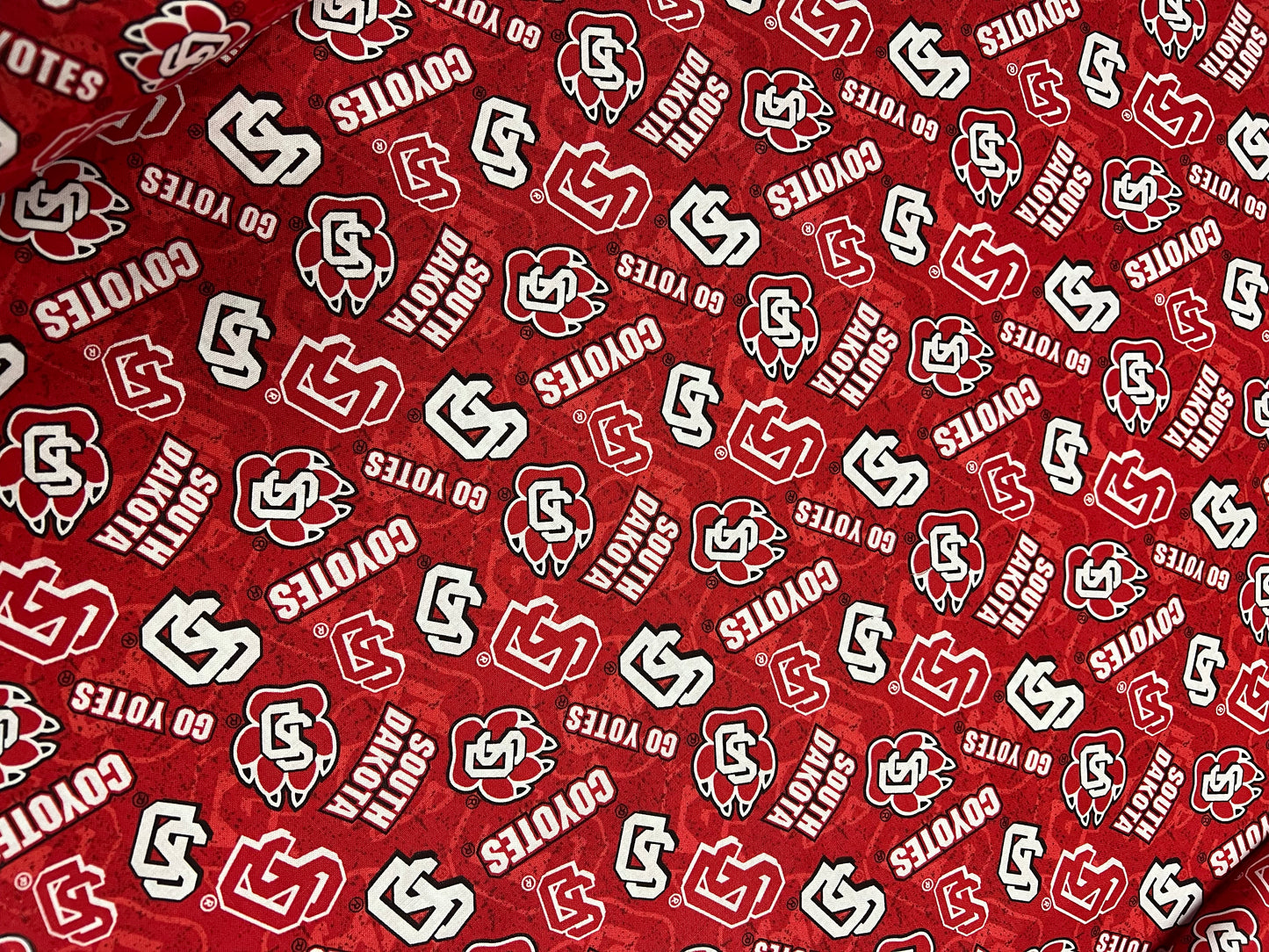 NCAA-So Dakota Tone On Tone Cotton W43