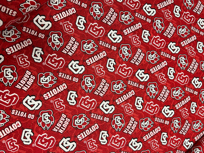 NCAA-So Dakota Tone On Tone Cotton W43