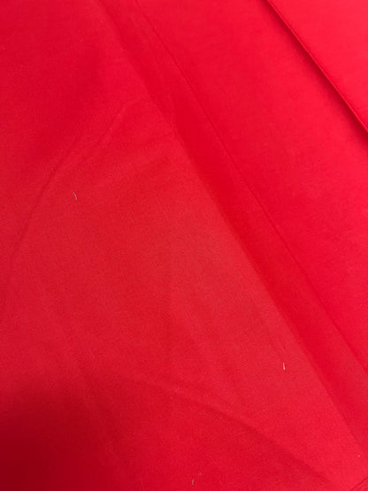 Red Solid Midas Touch Quilters Cotton W43
