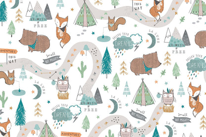 Adventure Time Digital Cuddle® Multi by Shannon Fabrics 60"
