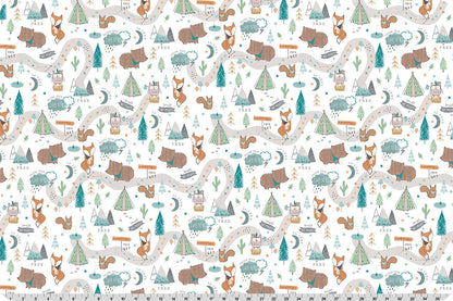Adventure Time Digital Cuddle® Multi by Shannon Fabrics 60"