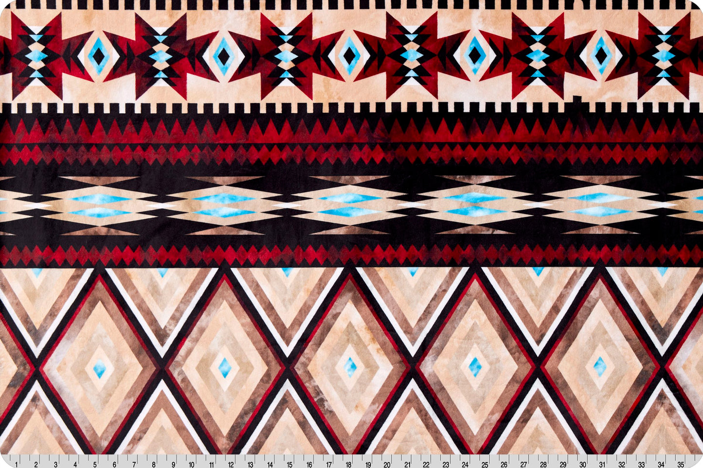 Aztec 2 Digital Cuddle® Honey 60" by Shannon Fabrics