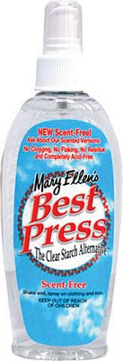 6oz Best Press Spray Scent Free