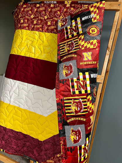 Smidge Collegiate Completed Blanket
