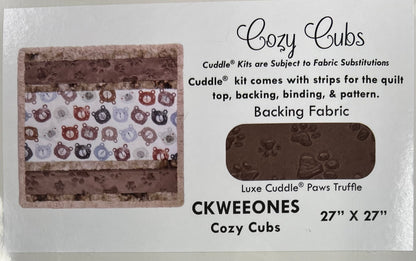 Wee One Cuddle® Kit Cozy Cubs