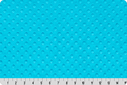 Cuddle® Dimple Turquoise 60" by Shannon Fabrics
