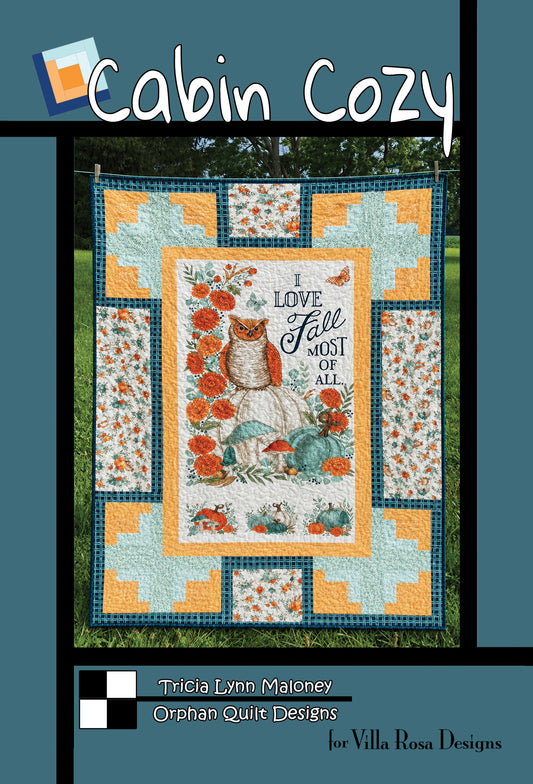 Orphan Quilts CABIN COZY Pattern Card