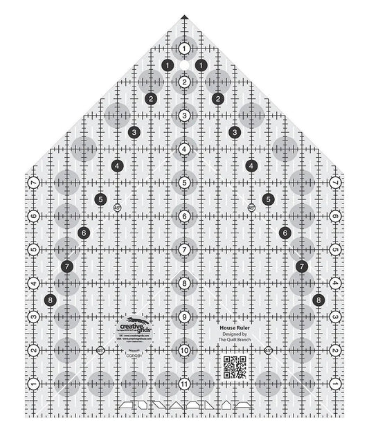 Creative Grids House Quilt Ruler