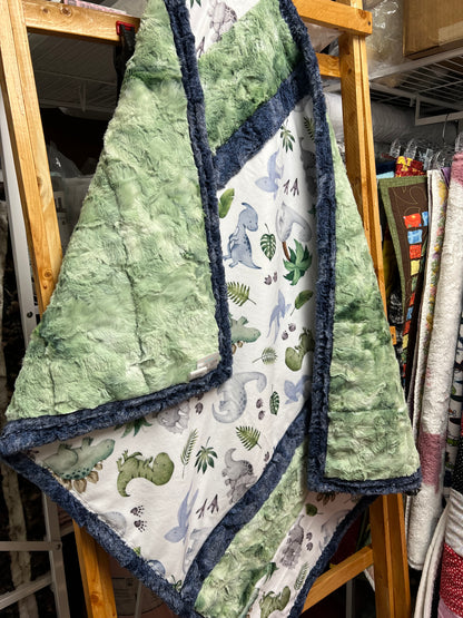 Bambino Cuddle® Kit or Completed Blanket Cuddle-saurus by Shannon Fabrics
