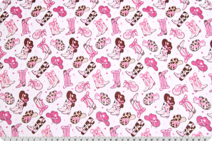 Fancy Boots Digital Cuddle® Hot Pink