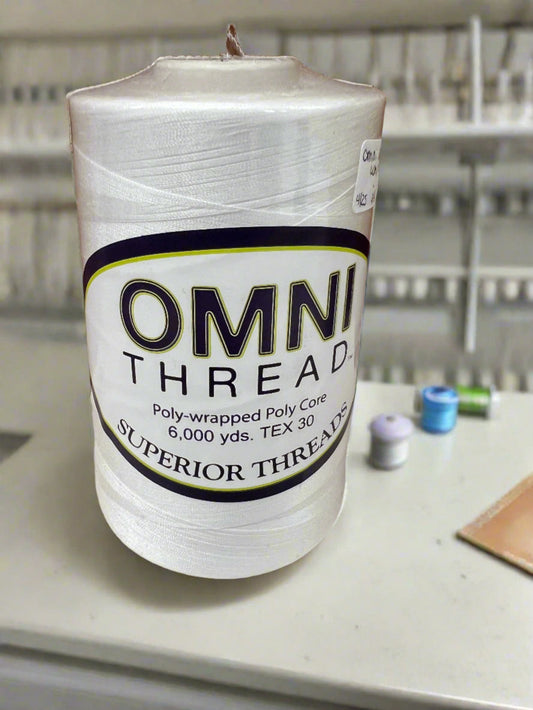 OMNI Poly 40wt 6000yd NATURAL WHITE