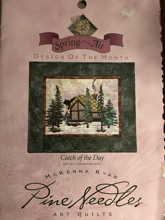 Catch of the Day Spring is in the Air Design of the Month by McKenna Ryan Sewing Pattern
