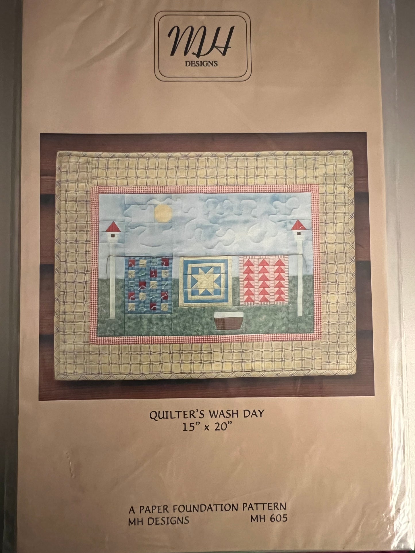 Quilter's Wash Day Sewing Pattern by MH Designs