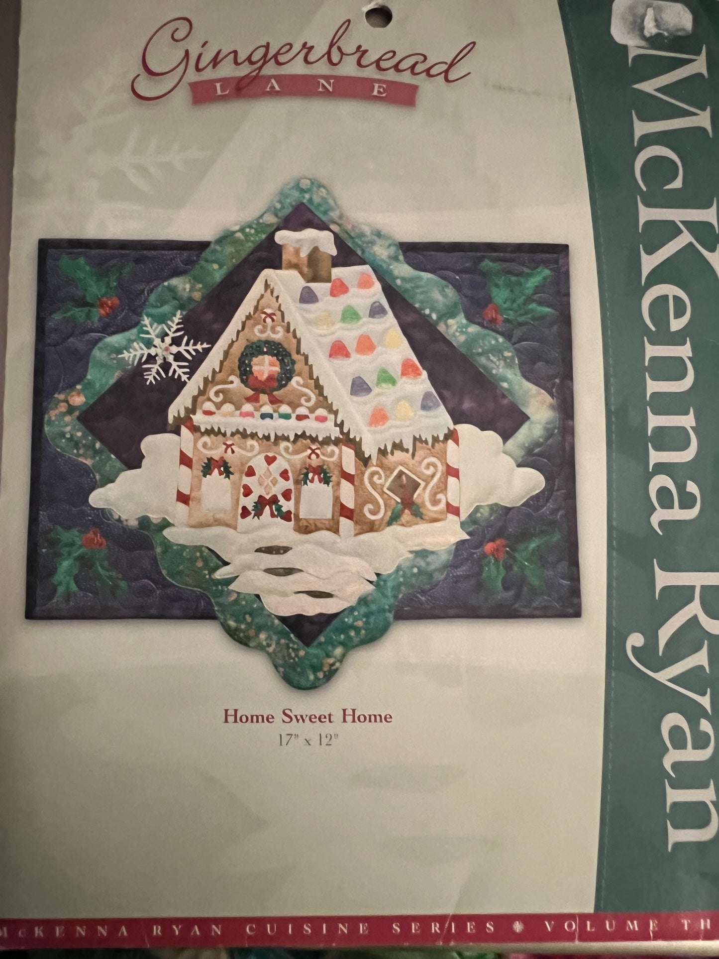 McKenna Ryan Gingerbread Lane Home Sweet Home Sewing Pattern
