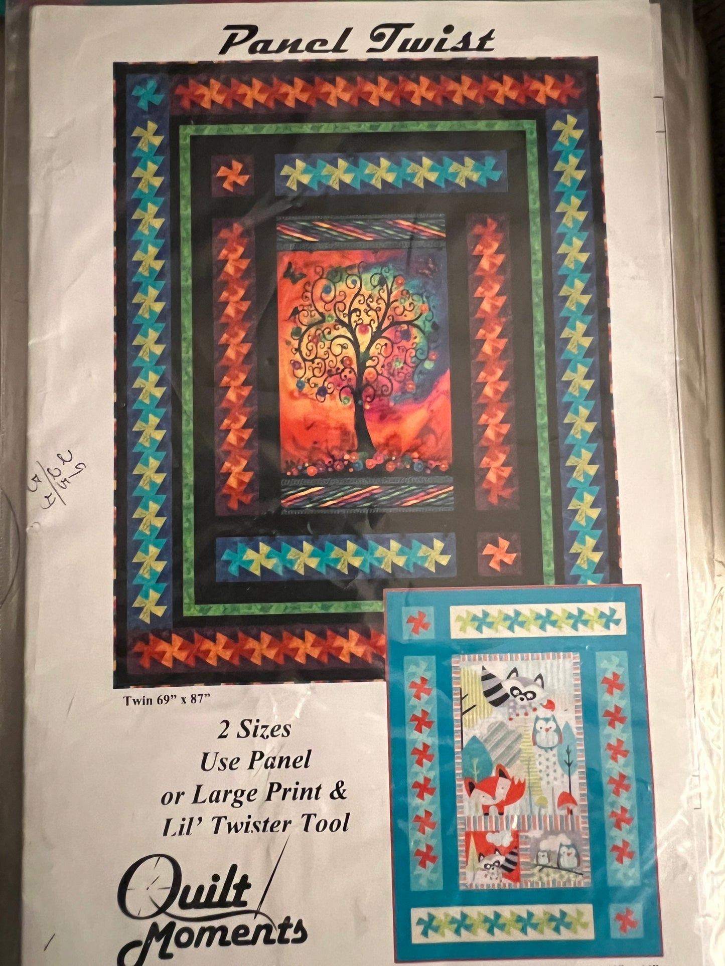 Panel Twist by Quilt Moments QM139 Sewing Pattern