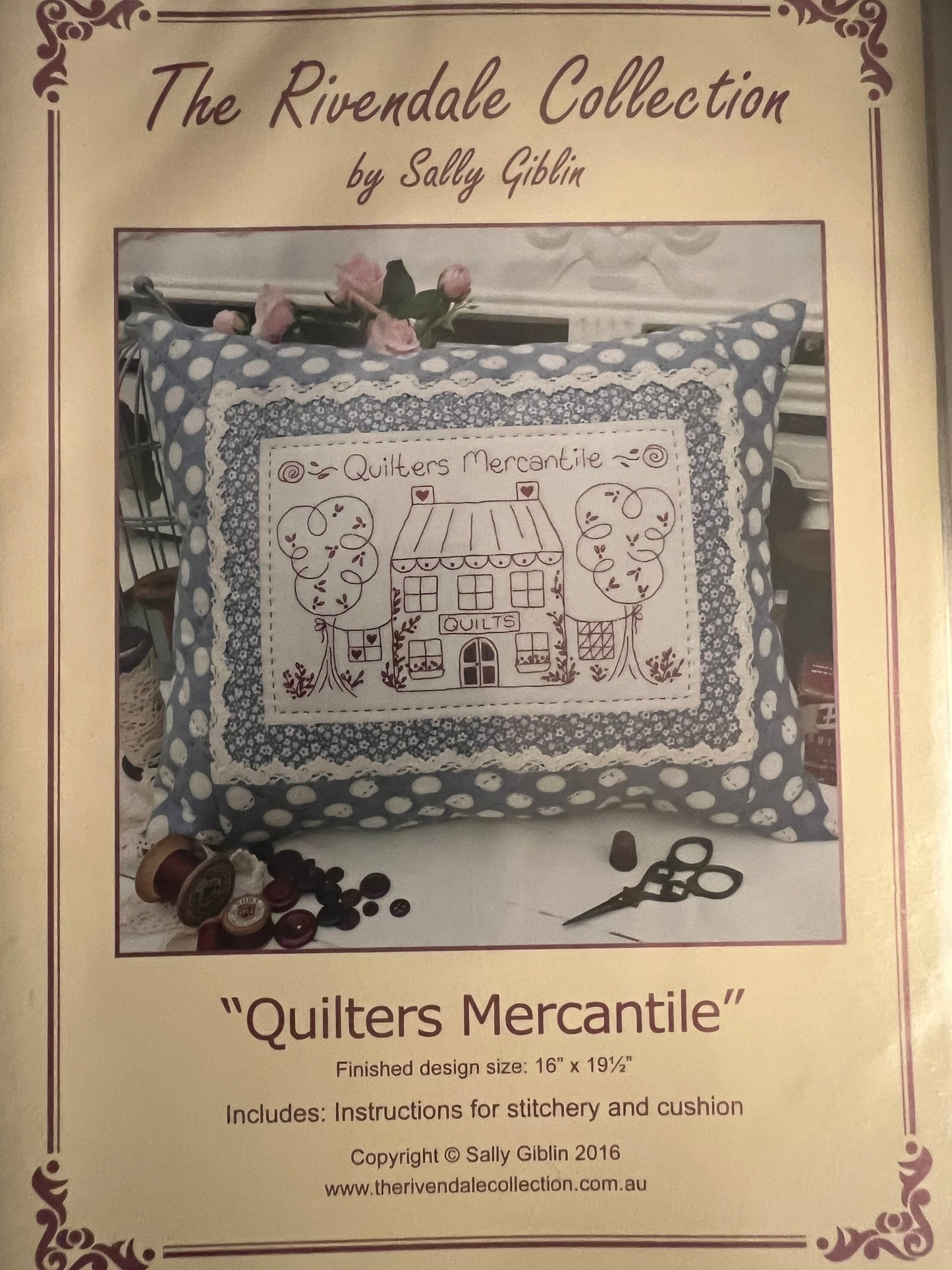 Quilters Mercantile by The Rivendale Collection Sewing Pattern
