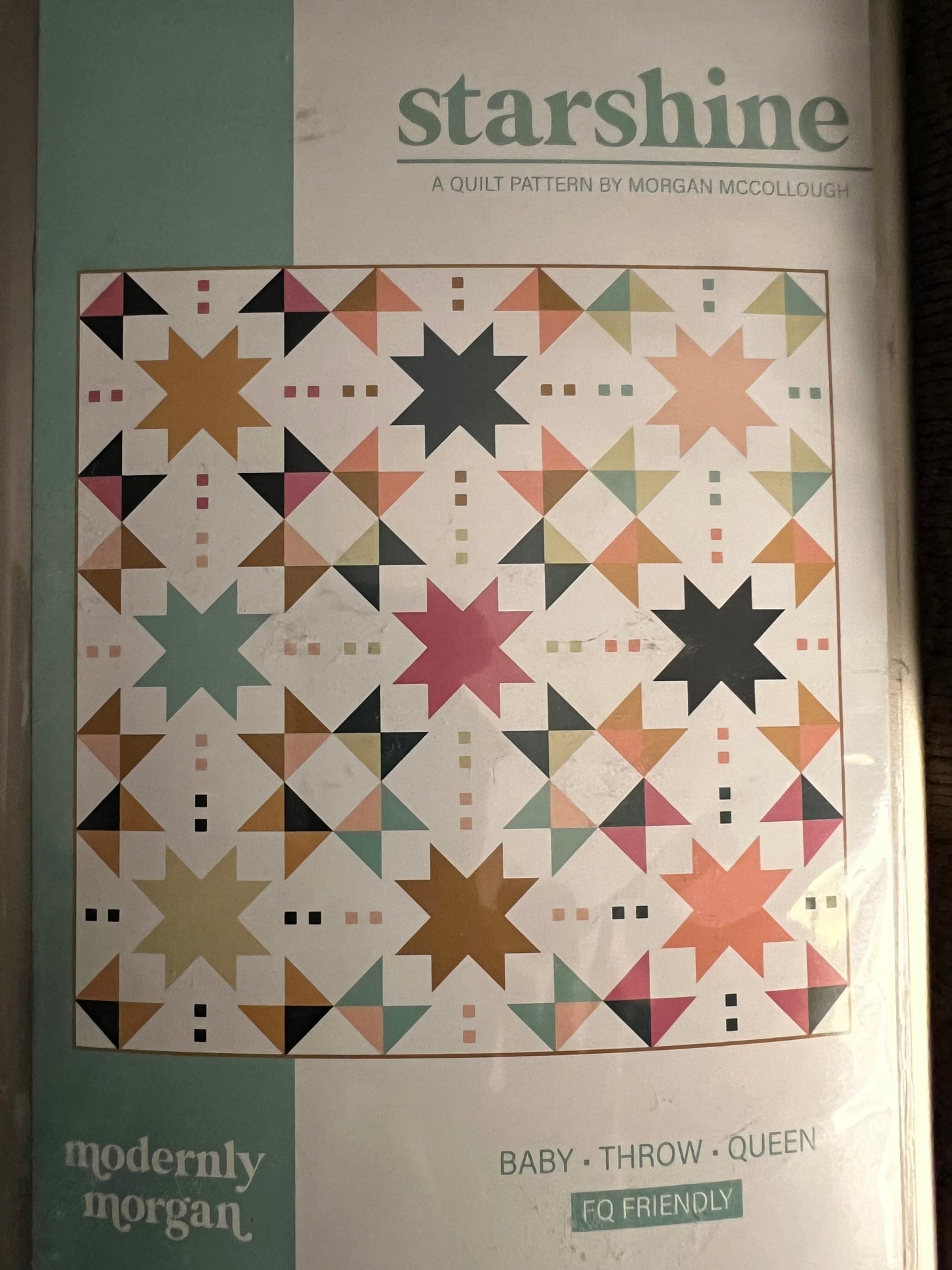Starshine Quilt Pattern by Modern Morgan - Fat Quarter Friendly