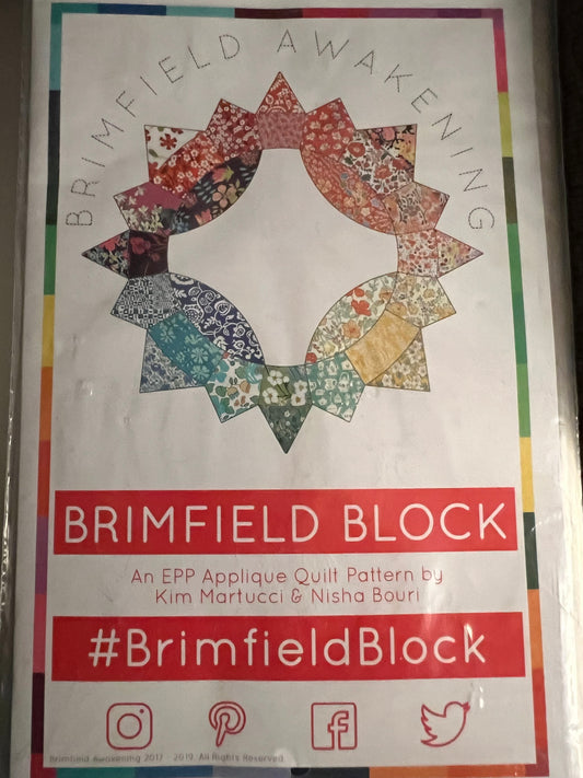 Brimfield Awaking by Brimfield Block - English Paper Piecing Pattern