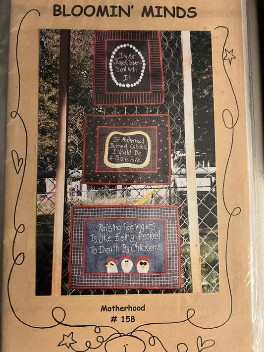 Bloomin' Minds Motherhood #158 Sewing Pattern