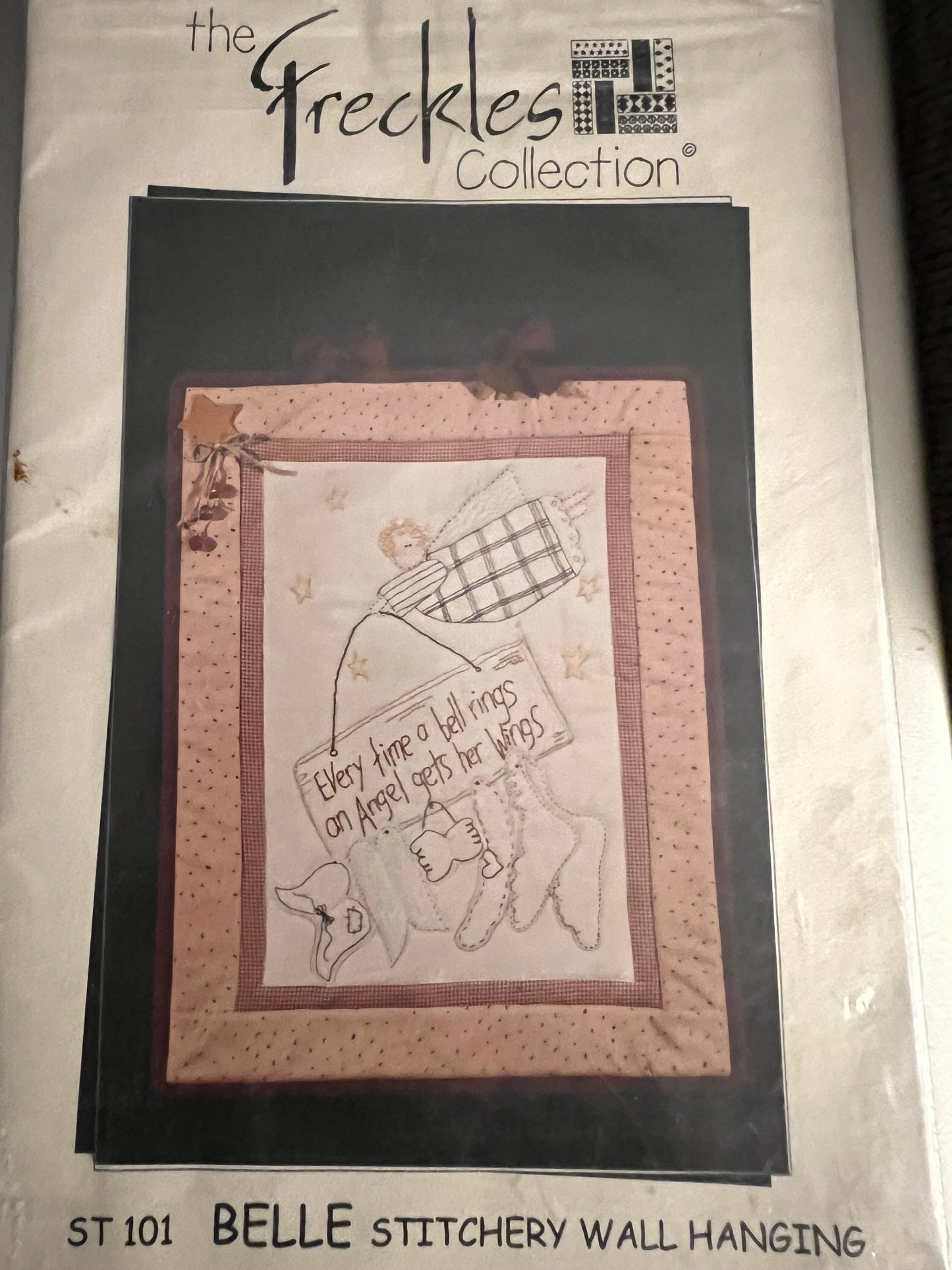 Belle Stitchery Wall Hanging by The Freckles Collection