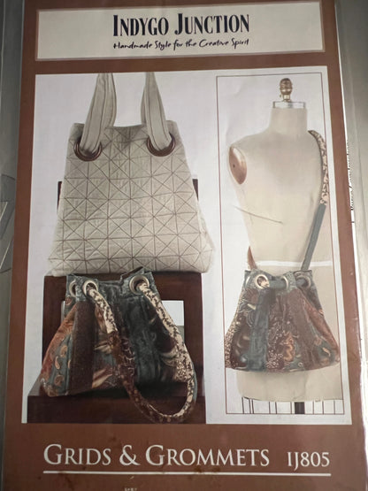 Indygo Junction Grids & Grommets Bag