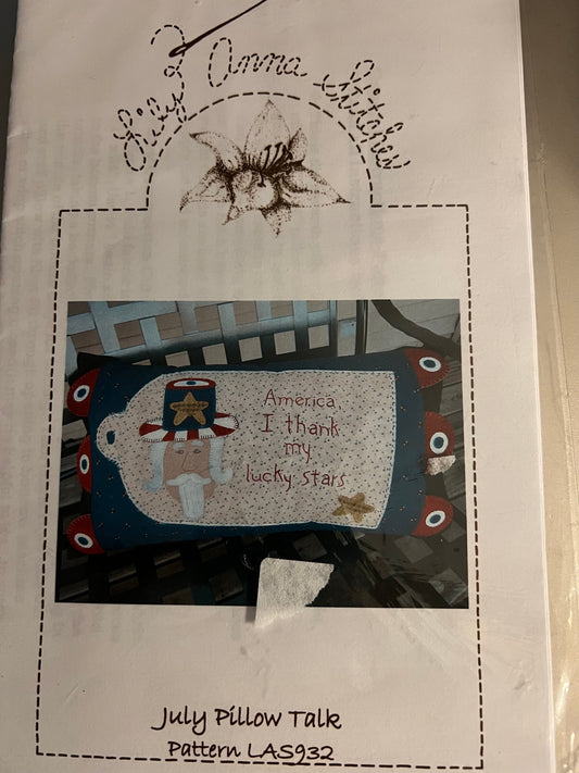 July Pillow Talk by Lily Anna Stitches